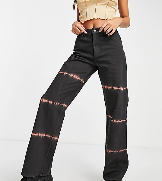 ASOS DESIGN Tall – Locker geschnittene Dad-Jeans aus Bio-Baumwollmix mit ni günstig online kaufen