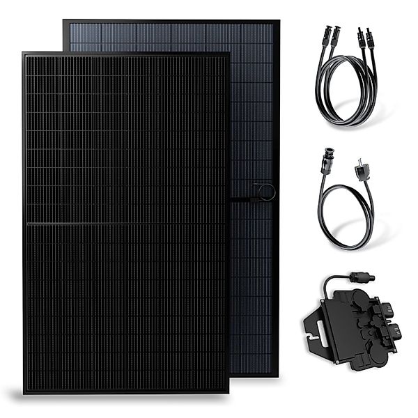 Solakon Balkonkraftwerk 880W 800W Solaranlage Steckerfertig Komplettset Pho günstig online kaufen