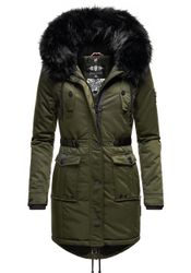Navahoo Wintermantel "Luluna Prc" edler Parka mit großer Kunstfellkapuze günstig online kaufen