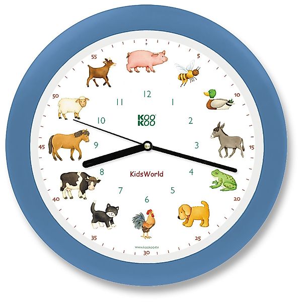 KOOKOO Wanduhr KidsWorld günstig online kaufen