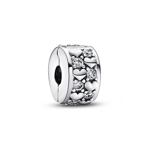 Pandora Bead Pandora Clip Infinite Hearts günstig online kaufen