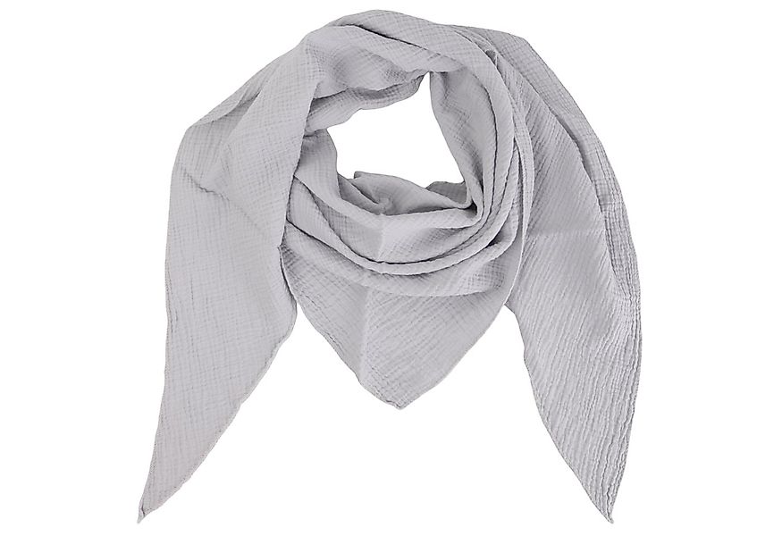 MIRROSI Dreieckstuch Aus Musellin Dreiecksschal ca.190x80 cm, Made in Italy günstig online kaufen