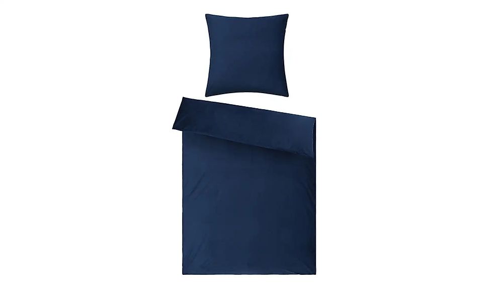como Samt Bettwäsche  Velvet ¦ blau ¦ Maße (cm): B: 135 Bettwaren > Bettwäs günstig online kaufen