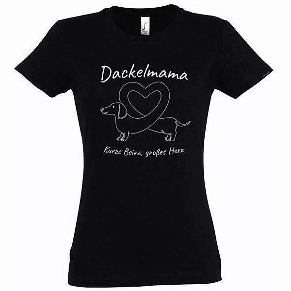 Youth Designz Print-Shirt Dackelmama Damen T-Shirt mit modischem Frontprint günstig online kaufen