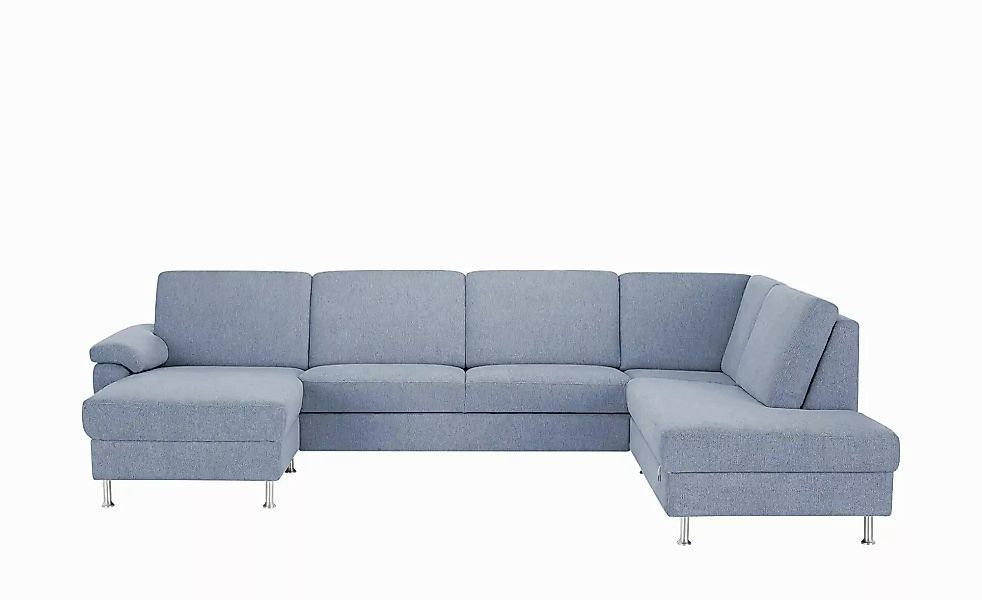 Diva Wohnlandschaft  Diva ¦ blau ¦ Maße (cm): B: 330 H: 90 T: 210.0 Polster günstig online kaufen