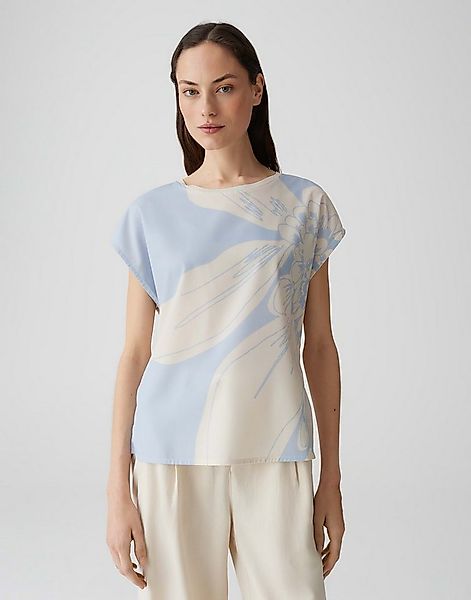 OPUS Print-Shirt SAMELIE PRINT Regular mit floraler Artwork günstig online kaufen