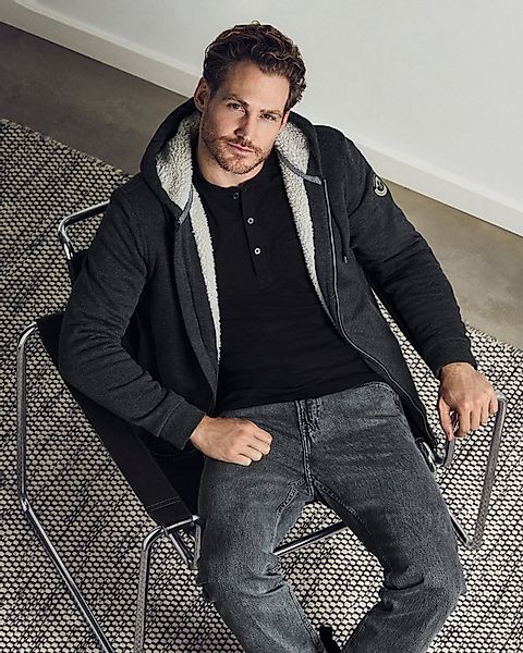 Hajo Sweatjacke Kapuzenjacke voll gefüttert günstig online kaufen