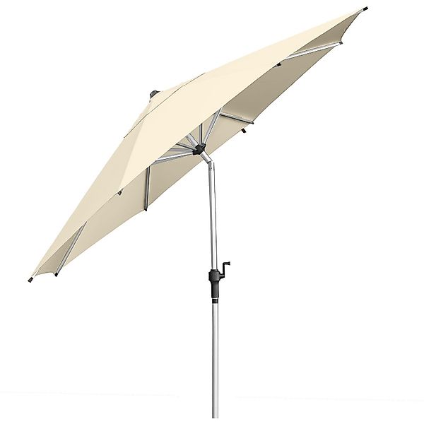 anndora-sonnenschirm Marktschirm aus Aluminium knickbar 3,5m günstig online kaufen