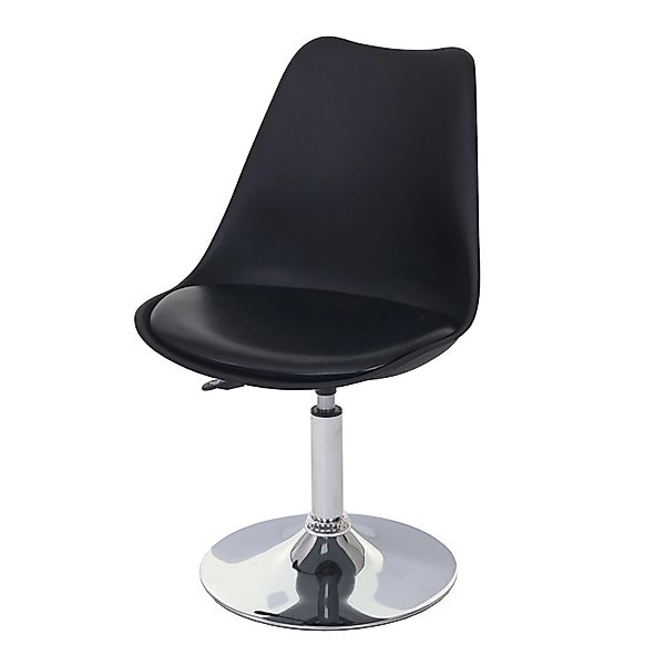 CHEFGASTRO Drehstuhl 2er-Set Oslo 80x48x54cm Sitzhöhe 42cm Kunstleder Schwa günstig online kaufen