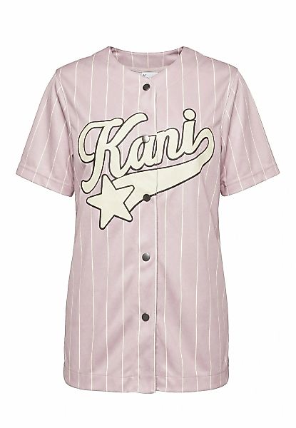Karl Kani T-Shirt "Karl Kani Woven Signature Pinstripe Baseballshirt" 1 Stk günstig online kaufen