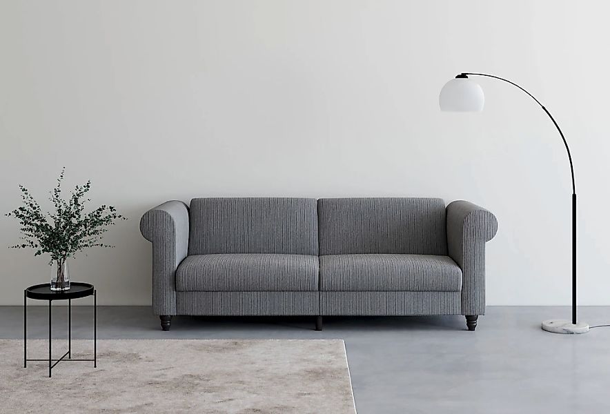 Dorel Home 3-Sitzer "Felix II, Schlafsofa 236cm, (Liegefläche 108x190cm), R günstig online kaufen