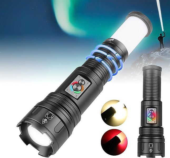 SinLaw LED Taschenlampe Multifunktionale LED-Taschenlampe, Taschenlampe mit günstig online kaufen
