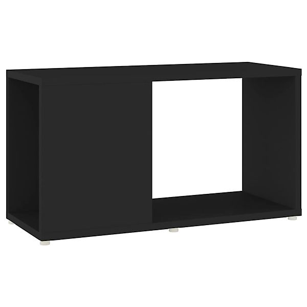 Tv-schrank Schwarz 60x24x32 Cm Spanplatte günstig online kaufen