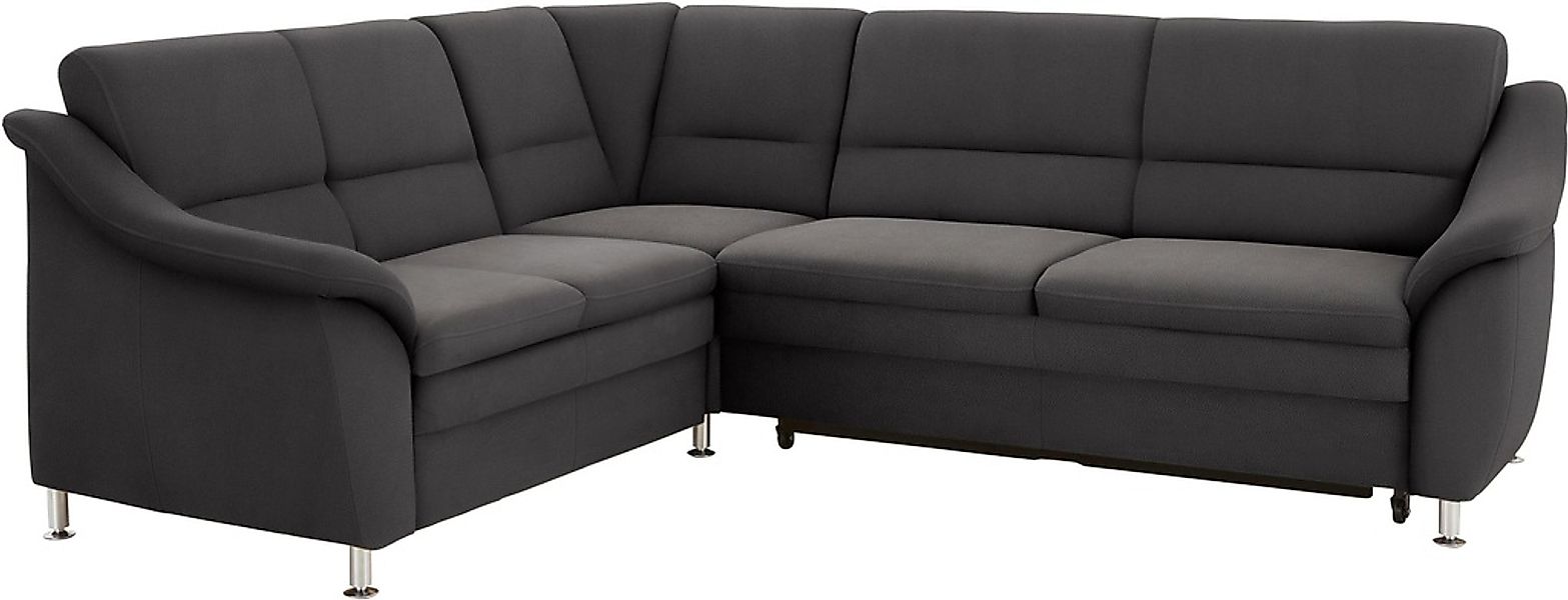 sit&more Ecksofa »Cardoso L-Form«, mit Federkern, wahlweise mit Bettfunktio günstig online kaufen