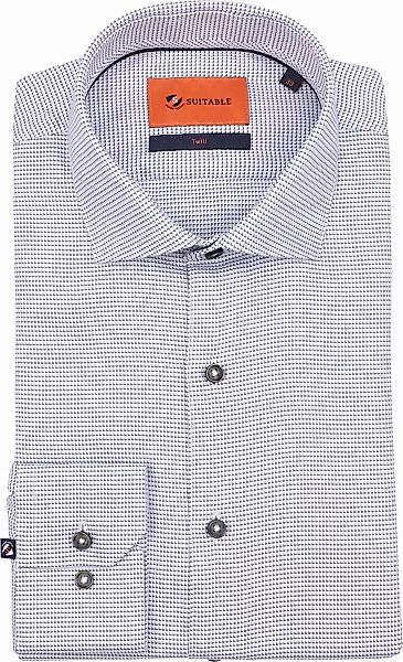 Suitable Hemd Druck Grün Hook - Größe 38 günstig online kaufen