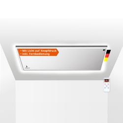Könighaus Infrarotheizung LED Deckenheizung, praktische Steuerung günstig online kaufen