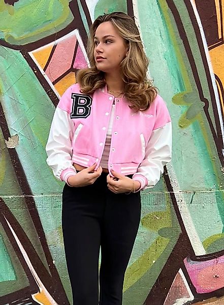 Worldclassca Collegejacke Worldclassca Damen Crop Collegejacke günstig online kaufen