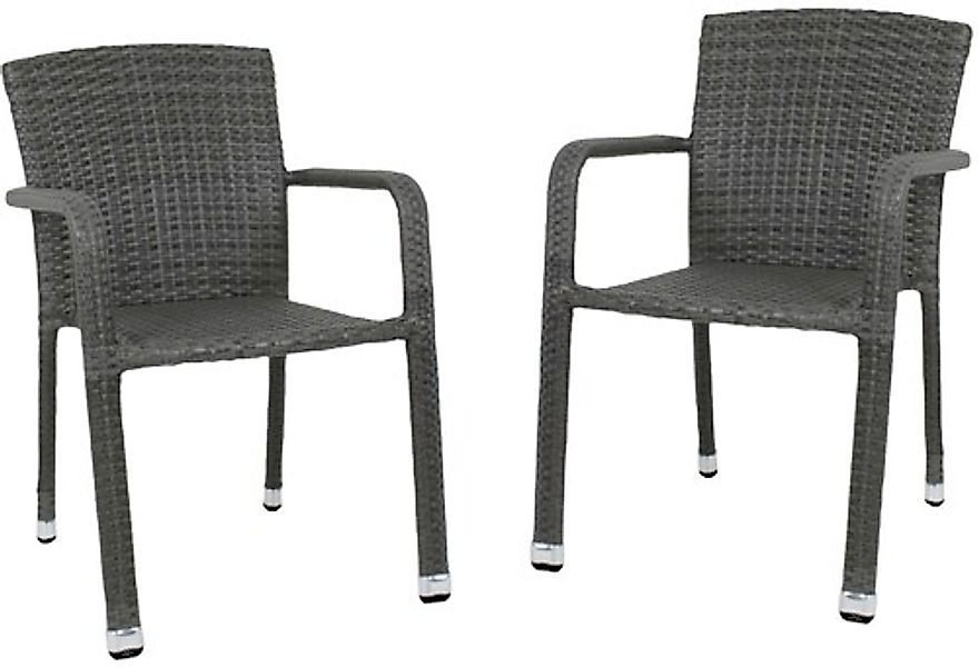 Garden Pleasure Stapelstuhl »GETAFE« (Set) 2 Stk.2er Set günstig online kaufen