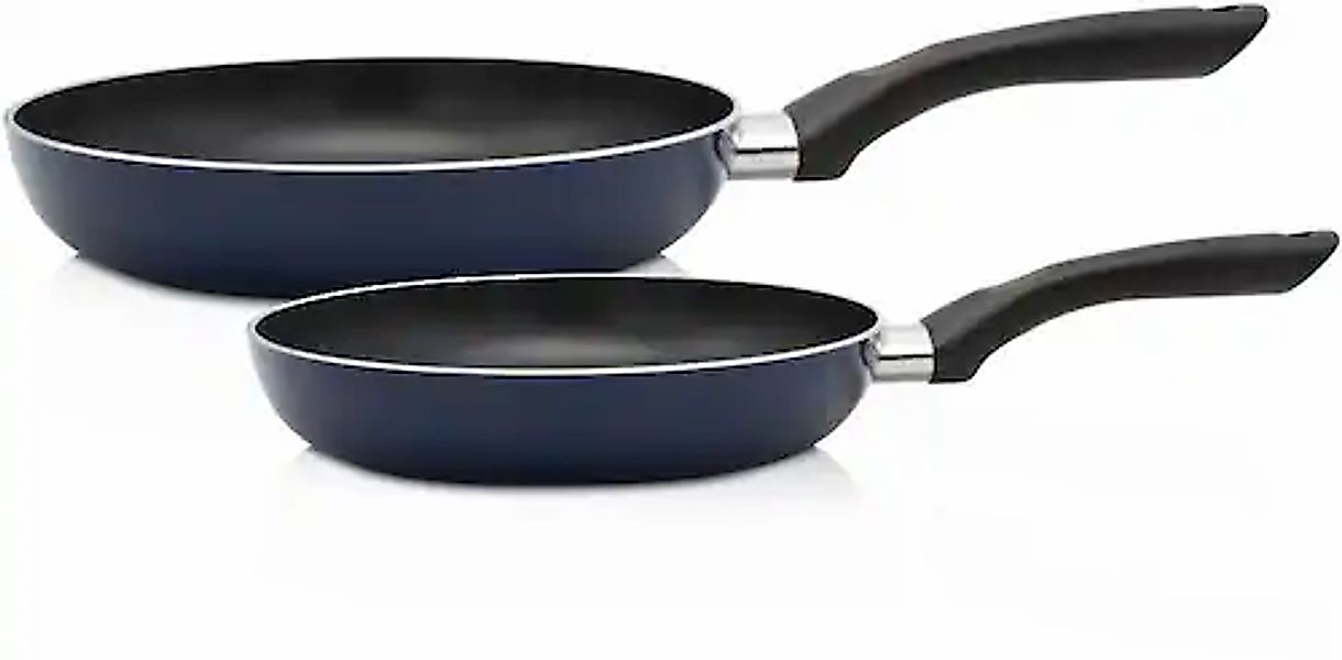 Krüger Pfannen-Set »Troja«, Aluminium, (Set, 2 tlg.), Ø 16/24 cm, Induktion günstig online kaufen