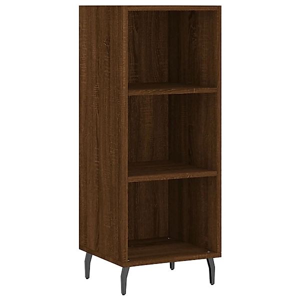 vidaXL Sideboard Braun Eichen-Optik 34,5x32,5x90 cm Holzwerkstoff 828755 günstig online kaufen
