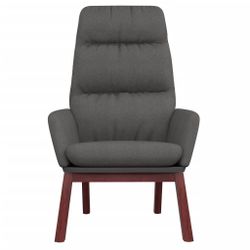 vidaXL Sessel Relaxsessel Dunkelgrau Stoff (1-St) günstig online kaufen