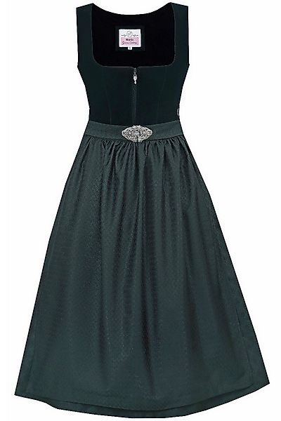 MarJo Dirndl Samt Dirndl 2tlg. - GRAFLING - flaschengrün günstig online kaufen