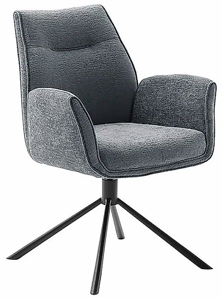 MCA furniture Esszimmerstuhl, Chenilleoptik, (2er-Set), drehbar 360°, Belas günstig online kaufen