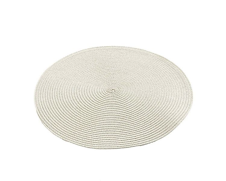 Macosa Home Platzset 4er Set vers. Farben rund Kunststoff 35 cm Tischset, ( günstig online kaufen
