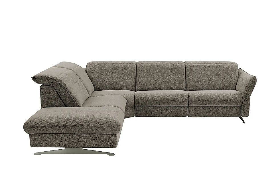 Hukla Ecksofa Mikrofaser Michelle ¦ grau ¦ Maße (cm): B: 292 H: 99 T: 258.0 günstig online kaufen