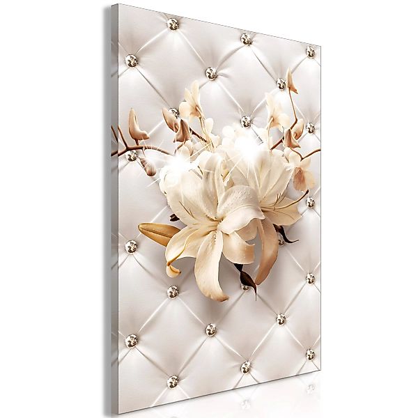Wandbild - Diamond Lilies (1 Part) Vertical günstig online kaufen
