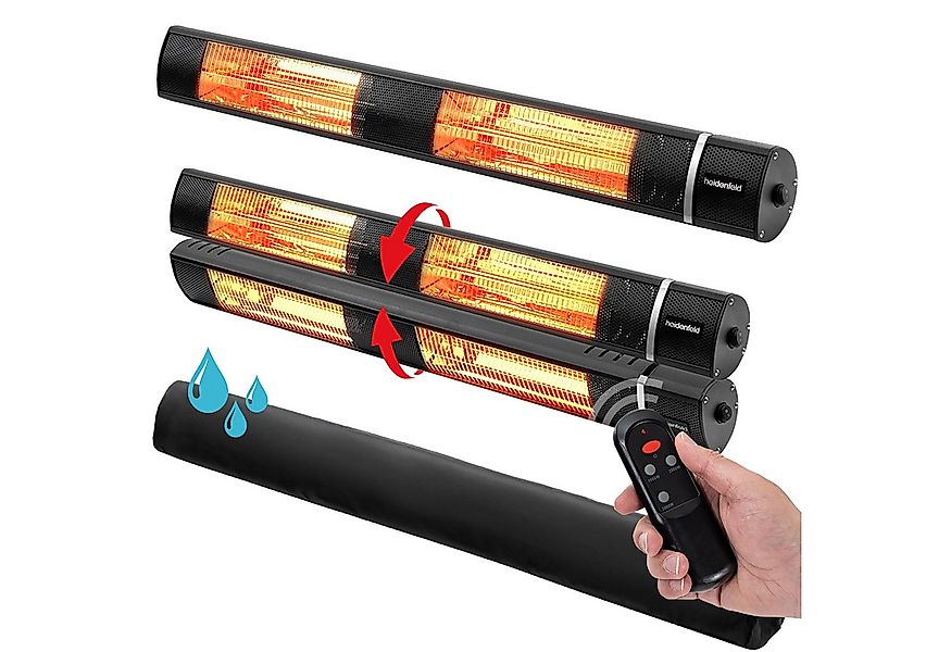 Heidenfeld Heizstrahler für Terrasse IH110, 3 Stufen bis 3.000 Watt, 3 Jahr günstig online kaufen