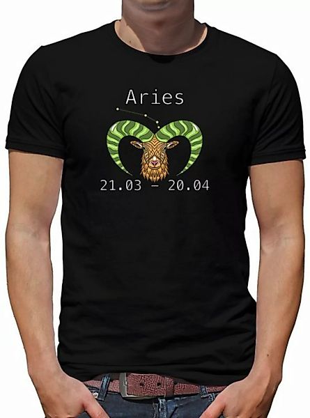 TShirt-People Print-Shirt Sternzeichen Widder Modern Art günstig online kaufen