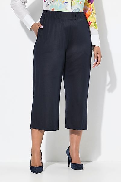 Ulla Popken Culotte Slinky-Culotte wadenlang weites günstig online kaufen