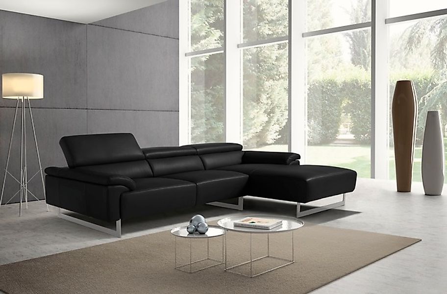 Egoitaliano Ecksofa »Malika, edel und bequem, Designsofa mit hochwertigen B günstig online kaufen