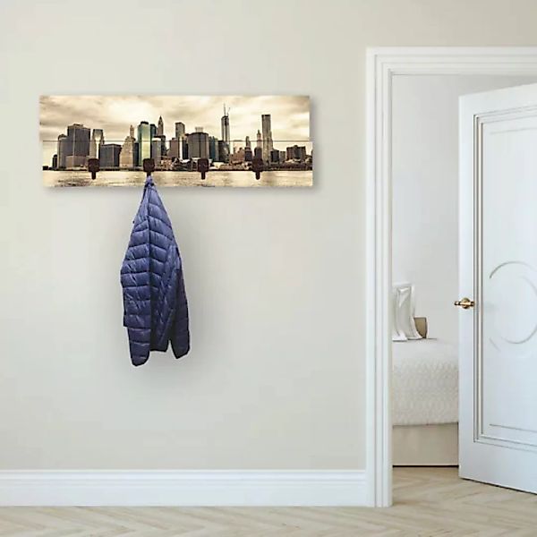 Artland Garderobenleiste "Lower Manhattan Skyline", teilmontiert günstig online kaufen