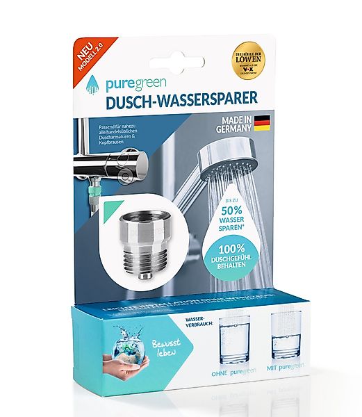 puregreen Handbrause puregreen Wassersparer für die günstig online kaufen