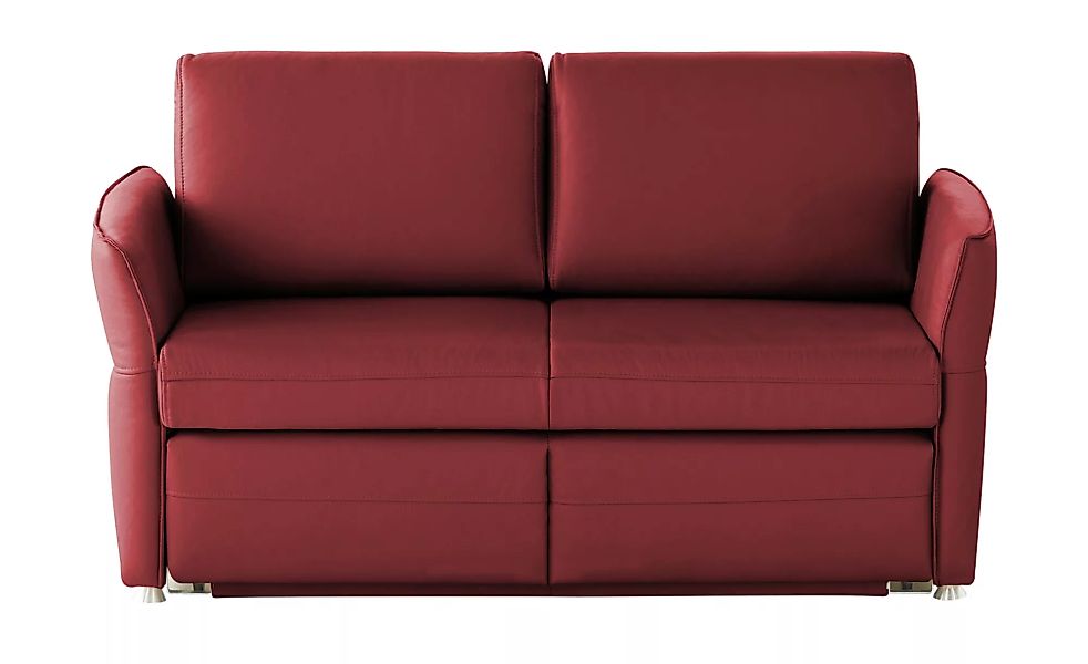 Schlafsofa - rot - 160 cm - 89 cm - 85 cm - Polstermöbel > Sofas > Einzelso günstig online kaufen