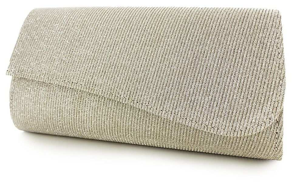 White Lady Clutch Julia zweifarbige Glitter-Clutch günstig online kaufen