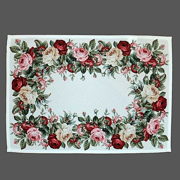 texpot Tischdecke mit Druckmotiv Rosen Mitteldecke günstig online kaufen