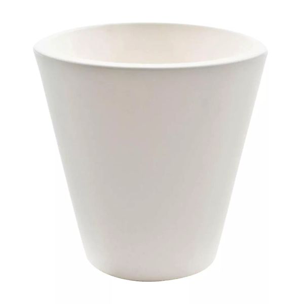 Serralunga - New Pot Vase/Pflanzgefäß Ø70cm - weiß/matt/H x Ø 70x70cm günstig online kaufen