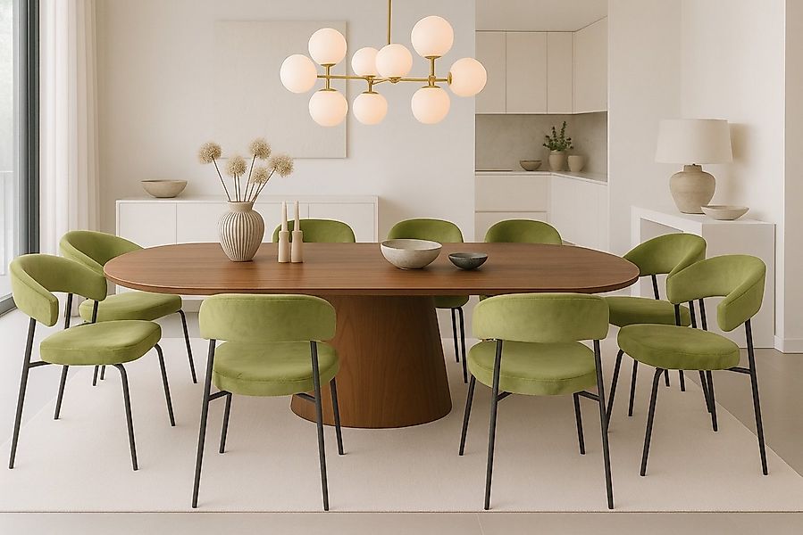 moebel-direkt-online 4-Fußstuhl Polsterstuhl (2Stück) in drei attraktiven F günstig online kaufen