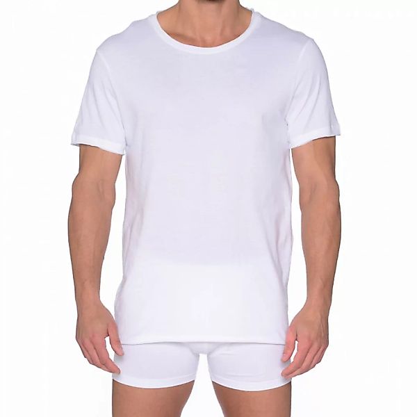 Bread & Boxers Crew Neck T-Shirt Weiß günstig online kaufen