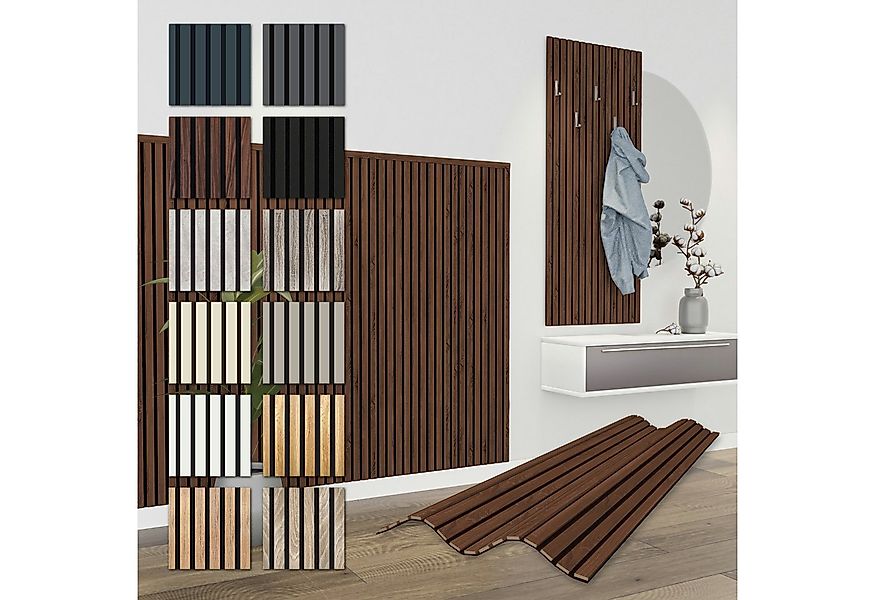 Hexim Wanddekoobjekt APH13 (Akustikpaneele 4 Stück 138,5x60cm Holz Comfort günstig online kaufen