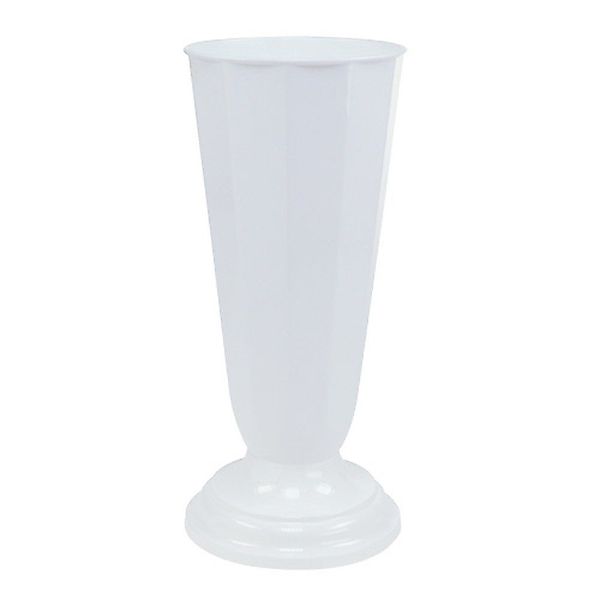 Viana Blumentopf Einstellvase Szwed Weiß Ø19cm günstig online kaufen