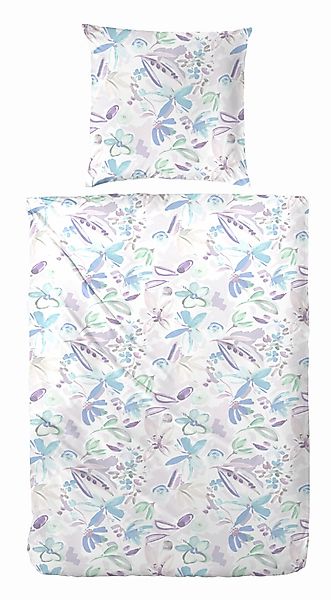 Primera Bettwäsche "Renforce Bettwäsche Misty Meadow" 2 Stk. mit pastellfar günstig online kaufen