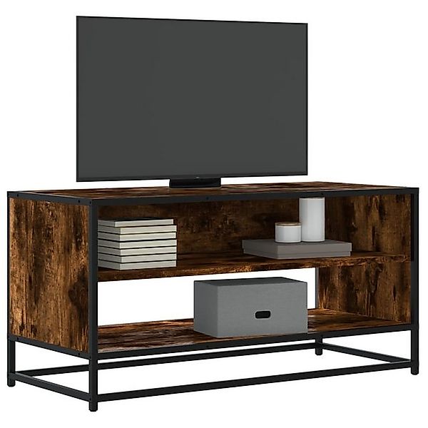 vidaXL Schrankmodule TV-Schrank Räuchereiche 91x40x46 cm Holzwerkstoff und günstig online kaufen