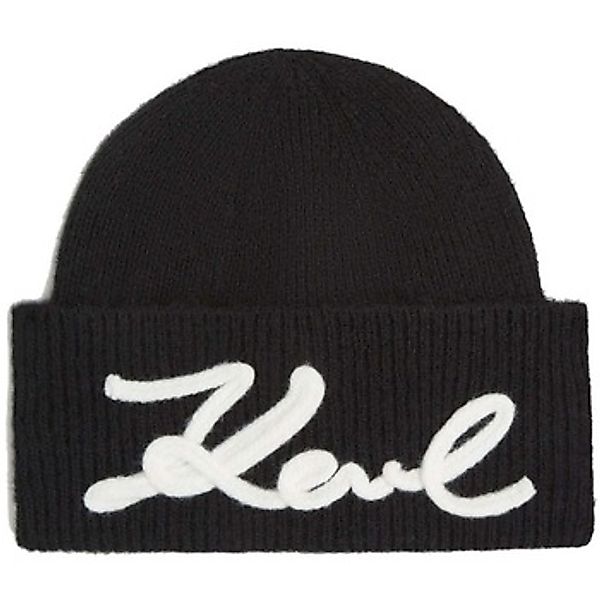 Karl Lagerfeld  Mütze K SIGNATURE CROCHET BEANIE günstig online kaufen
