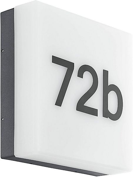 EGLO Wandleuchte Cornale Außen-Wandlampe, Außenleuchte, Hausnummerleuchte, günstig online kaufen