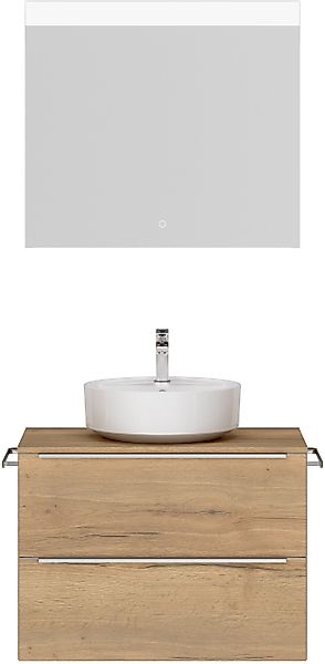 nobilia® Badmöbel-Set »Alvene«, (2 St., vormontiert, mit Soft-Close), inkl. günstig online kaufen