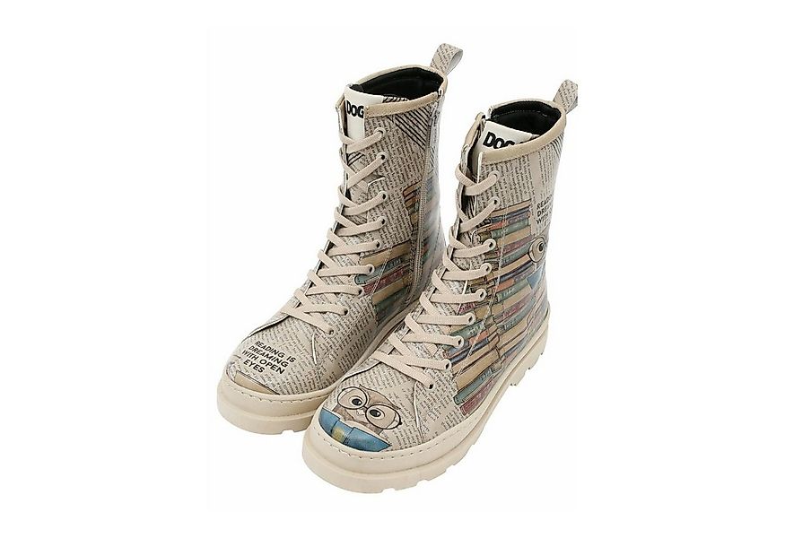 DOGO Gisele Schnürstiefel Boots The Wise Owl Damen Stiefeletten Stiefelette günstig online kaufen